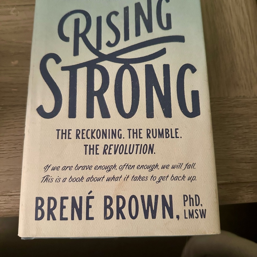 Brene Brown | Rising Strong | NY Times Bestseller Hardcover | NEW